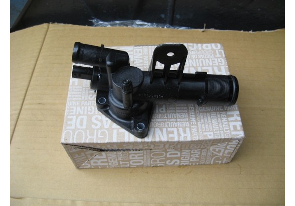 корпус термостатa, термостат Renault 1.5 dci, K9K, 558751, 8200558751, 8200400553, 110605536R, 8200954328, 110603026R *